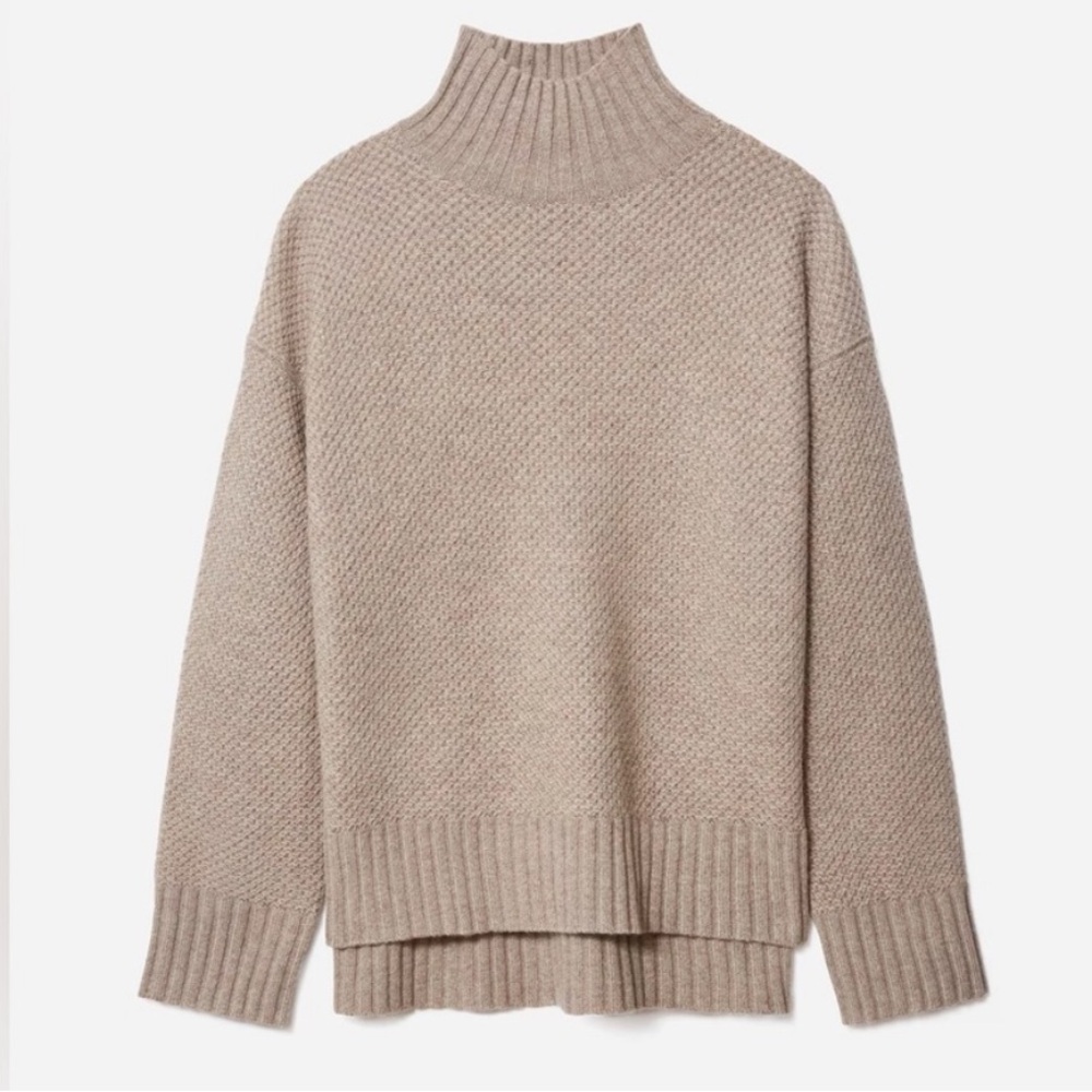 Everlane recashmere stroopwaffel sweater